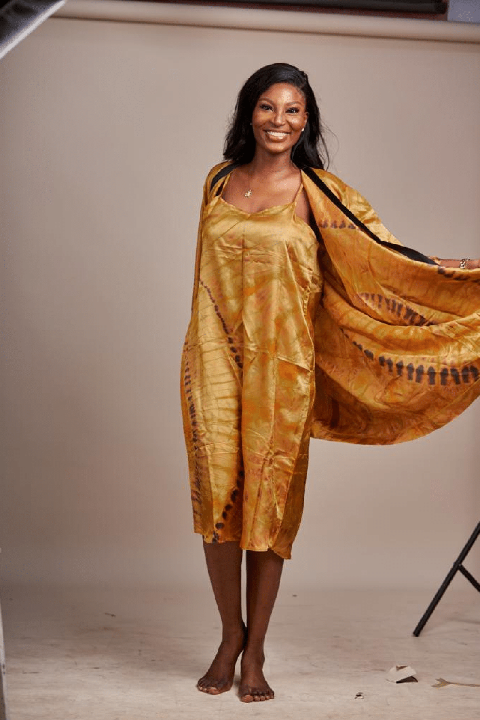 tobi gold dress Tobi gold sequin dress S (4-6)